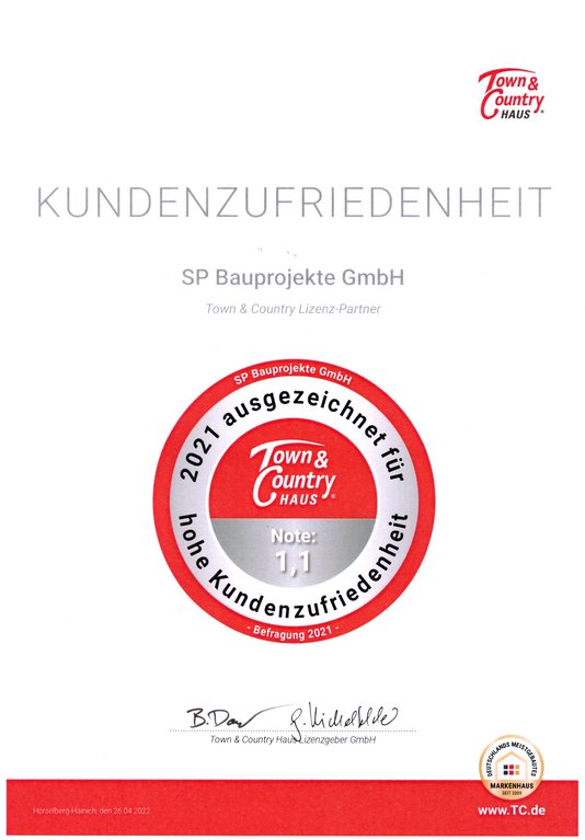 Referenzschreiben von der Kundenzufriedenheitsbefragung 2020