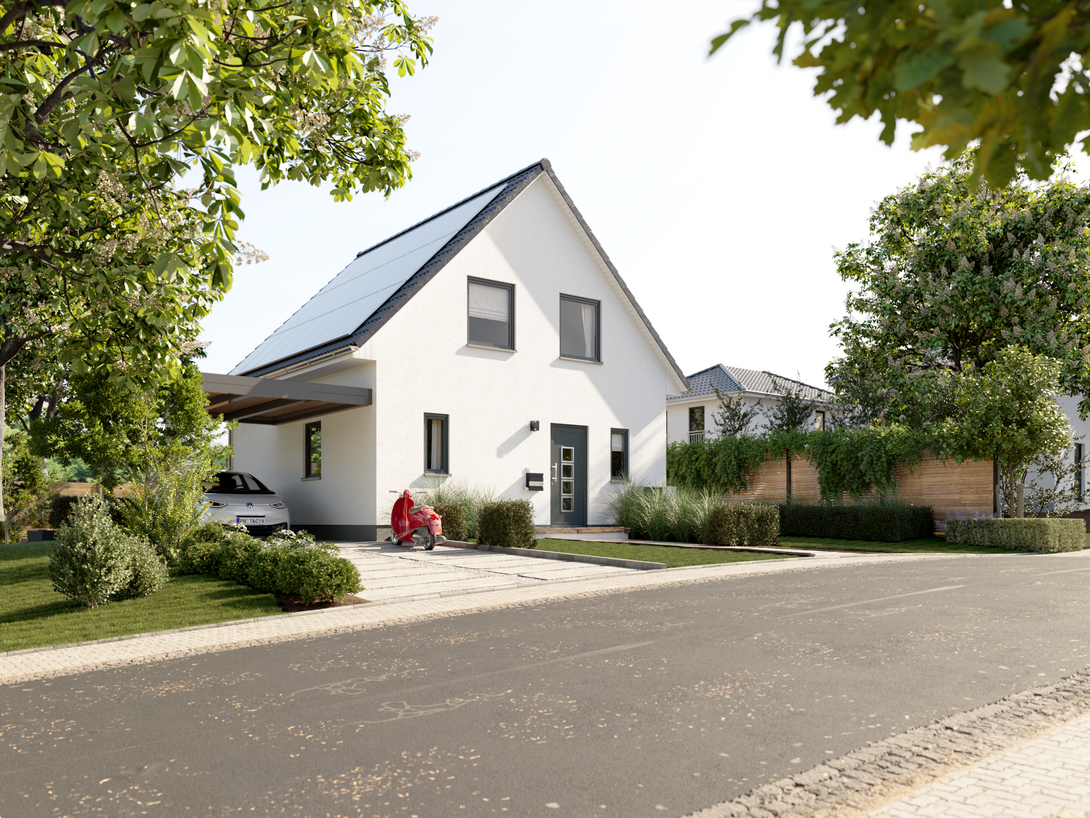 Raumwunder 90 als durchdachte Alternative zum zweigeschossigen Singlehaus